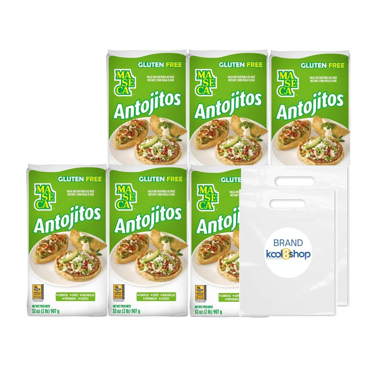 Amazon.com : Maseca Antojitos Instant Corn Masa Flour Gluten Free